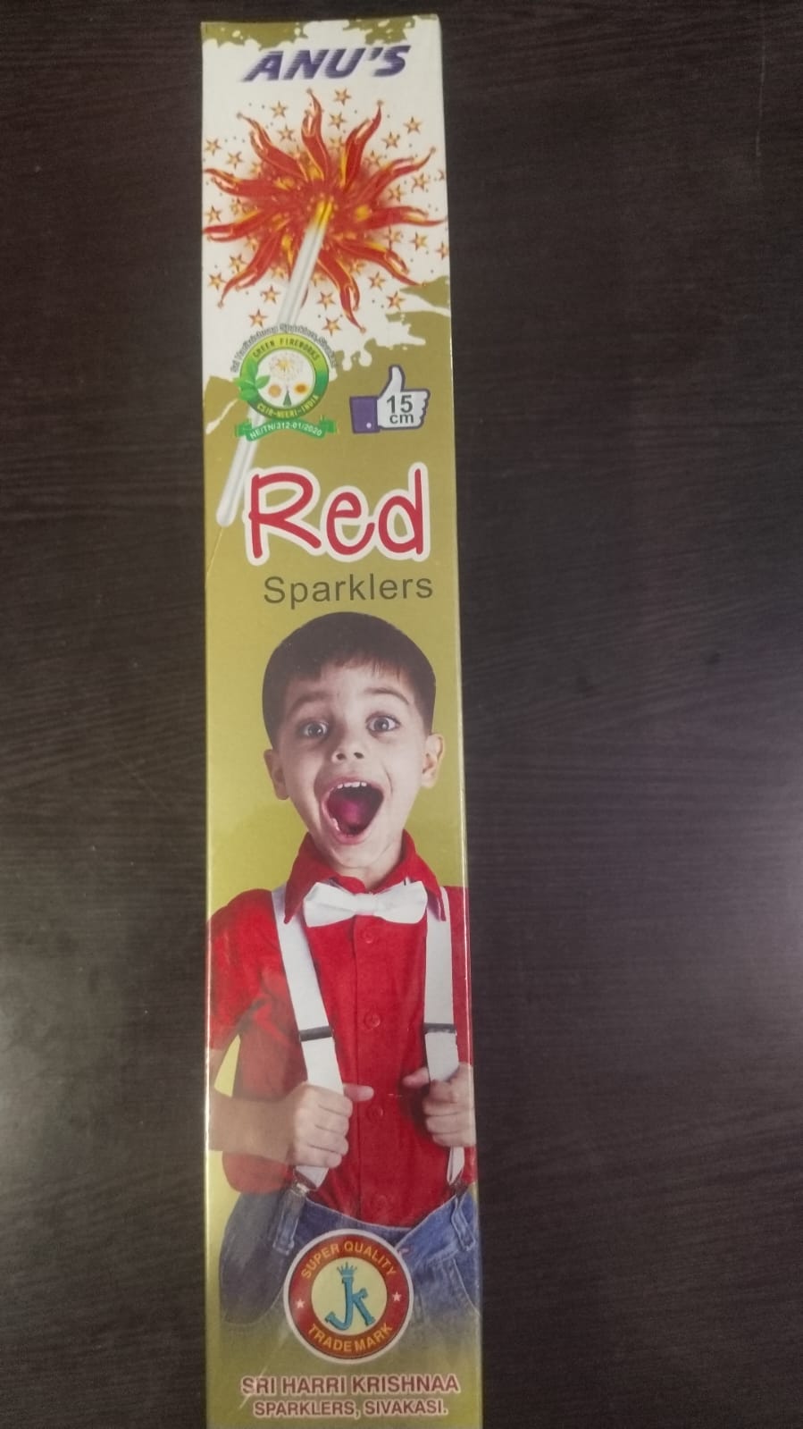 15 cm Red Sparklers